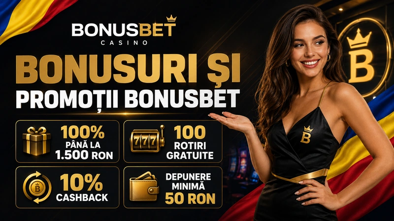 Bonusuri BonusBet cu free spins, cashback și promoții în RON